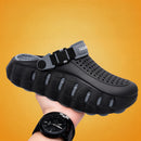 Clog VESTRA — Preto com Cinza