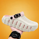 Clog VESTRA — Branco com Rosa